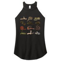 Different Types Of Snakes Boy Kids Girl Educational Serpent Women's Perfect Tri Rocker Tank