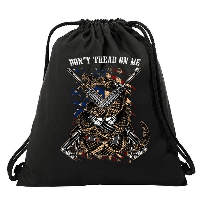 Dont Tread On Me Drawstring Bag