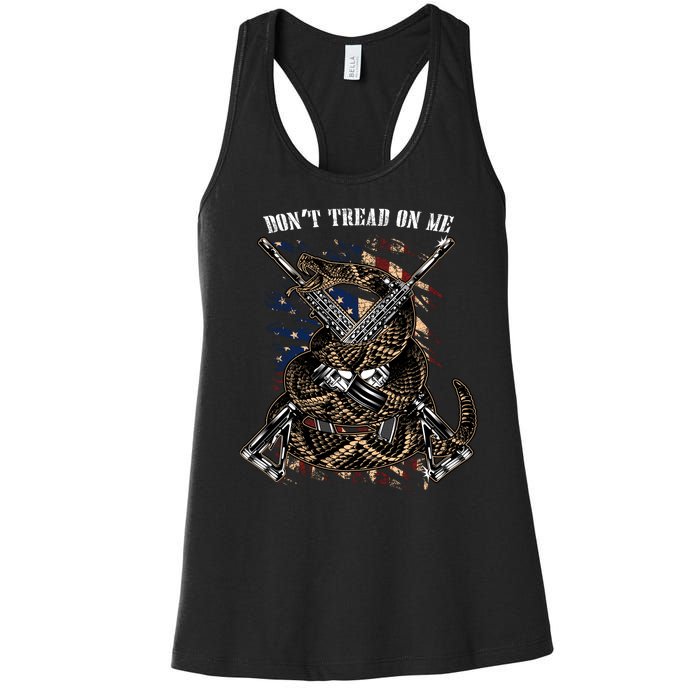 Dont Tread On Me Women's Racerback Tank