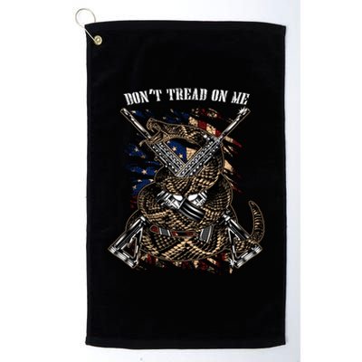 Dont Tread On Me Platinum Collection Golf Towel