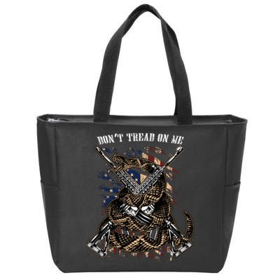 Dont Tread On Me Zip Tote Bag