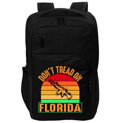Don't Tread On Florida Vintage 2nd Amendment Impact Tech Backpack