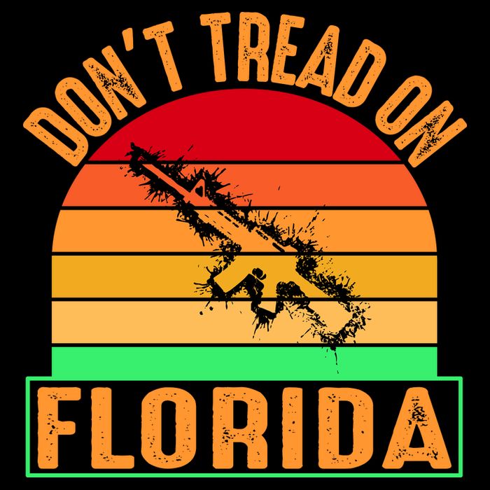 Don't Tread On Florida Vintage 2nd Amendment Bucket Hat