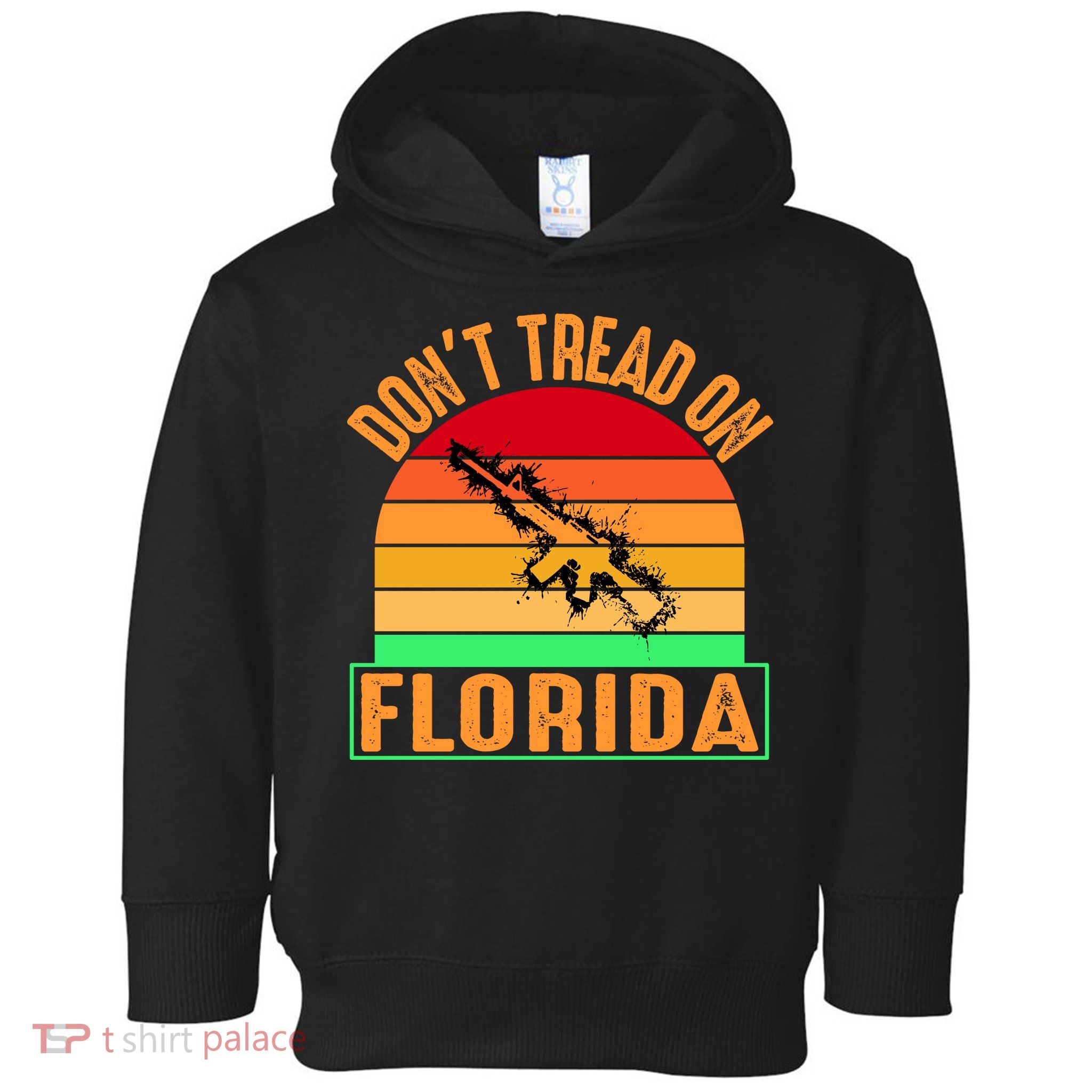 Don't Tread On Florida Vintage 2nd Amendment Toddler Hoodie