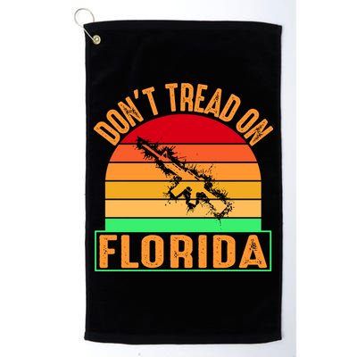 Don't Tread On Florida Vintage 2nd Amendment Golf Towel