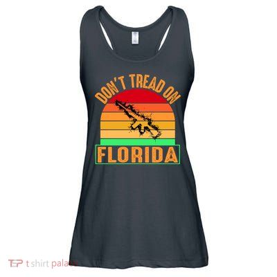 Don't Tread On Florida Vintage 2nd Amendment Ladies Essential Flowy Tank