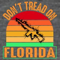 Don't Tread On Florida Vintage 2nd Amendment Flatbill Hat