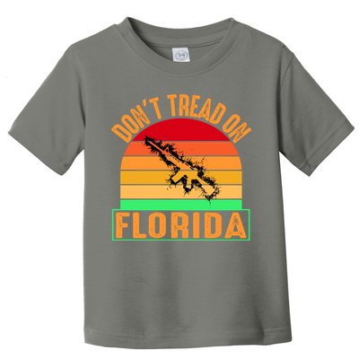 Don't Tread On Florida Vintage 2nd Amendment Toddler T-Shirt