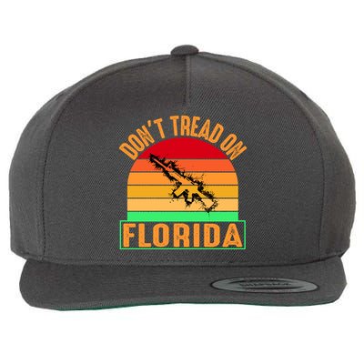 Don't Tread On Florida Vintage 2nd Amendment Wool Snapback Cap