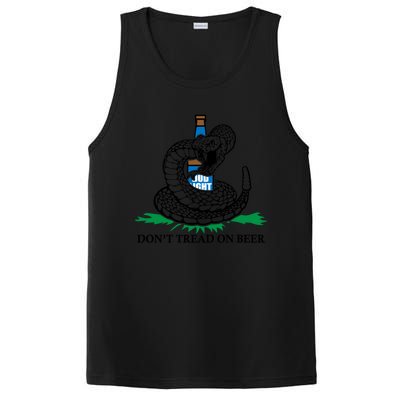 Dont Tread On Beer Funny Patriot America Usa Freedom Lover Gift PosiCharge Competitor Tank