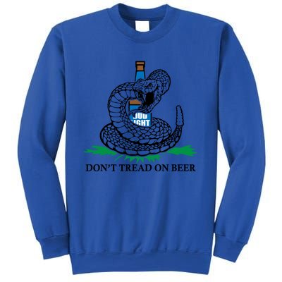 Dont Tread On Beer Funny Patriot America Usa Freedom Lover Gift Sweatshirt