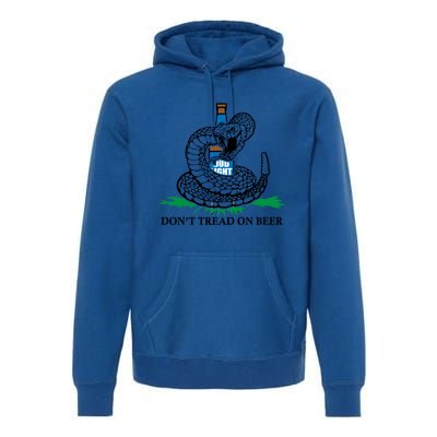 Dont Tread On Beer Funny Patriot America Usa Freedom Lover Gift Premium Hoodie