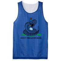 Dont Tread On Beer Funny Patriot America Usa Freedom Lover Gift Mesh Reversible Basketball Jersey Tank