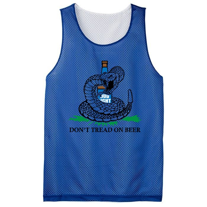 Dont Tread On Beer Funny Patriot America Usa Freedom Lover Gift Mesh Reversible Basketball Jersey Tank