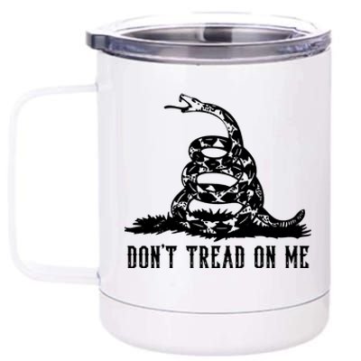 DONT TREAD ON ME 12 oz Stainless Steel Tumbler Cup