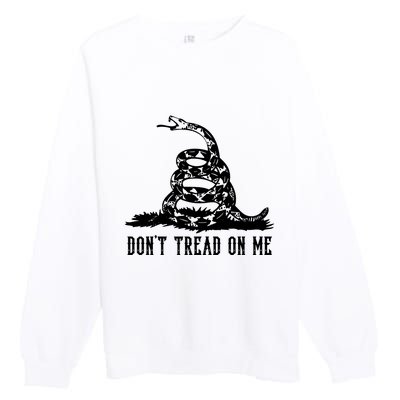 DONT TREAD ON ME Premium Crewneck Sweatshirt