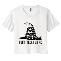 DONT TREAD ON ME Women's Crop Top Tee