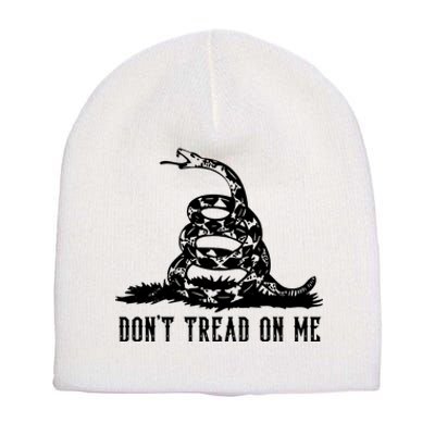 DONT TREAD ON ME Short Acrylic Beanie