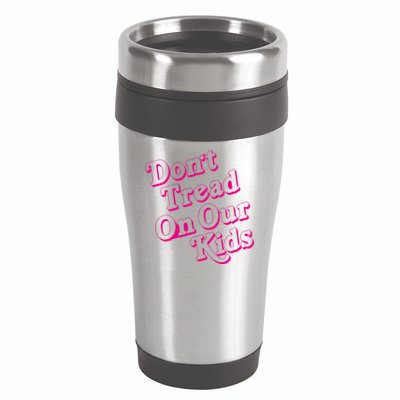 Don't Tread On Our Child Funny Quote Retro Brittany Aldean 16oz Travel Tumbler