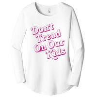 Don't Tread On Our Child Funny Quote Retro Brittany Aldean Women's Perfect Tri Tunic Long Sleeve Shirt