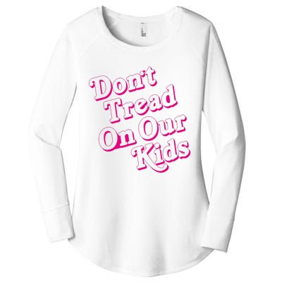 Don't Tread On Our Child Funny Quote Retro Brittany Aldean Women's Perfect Tri Tunic Long Sleeve Shirt