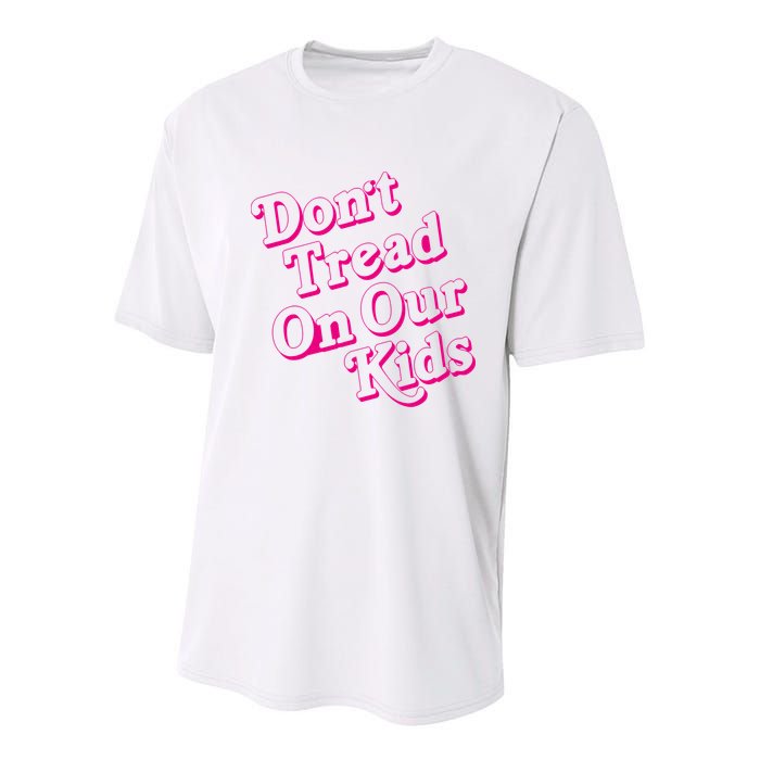Don't Tread On Our Child Funny Quote Retro Brittany Aldean Youth Performance Sprint T-Shirt