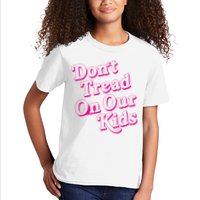 Don't Tread On Our Child Funny Quote Retro Brittany Aldean Kids T-Shirt
