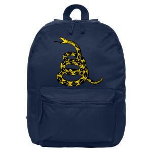 Dont Tread On Me Gadsden Flag Rattlesnake 16 in Basic Backpack