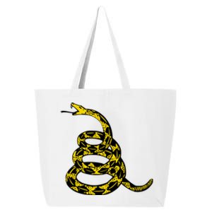 Dont Tread On Me Gadsden Flag Rattlesnake 25L Jumbo Tote