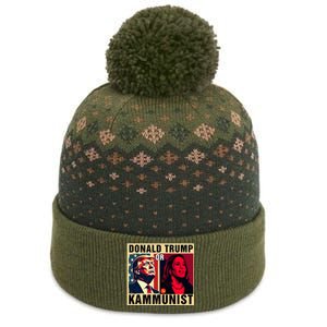 Donald Trump Or Kammunist 2024 President Election The Baniff Cuffed Pom Beanie