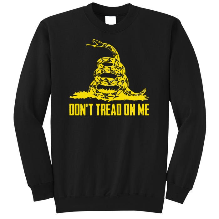 Dont Tread On Me Gadsden Flag Tall Sweatshirt