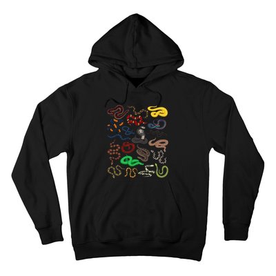 Different Types of Snakes Snake funny  Hoodie