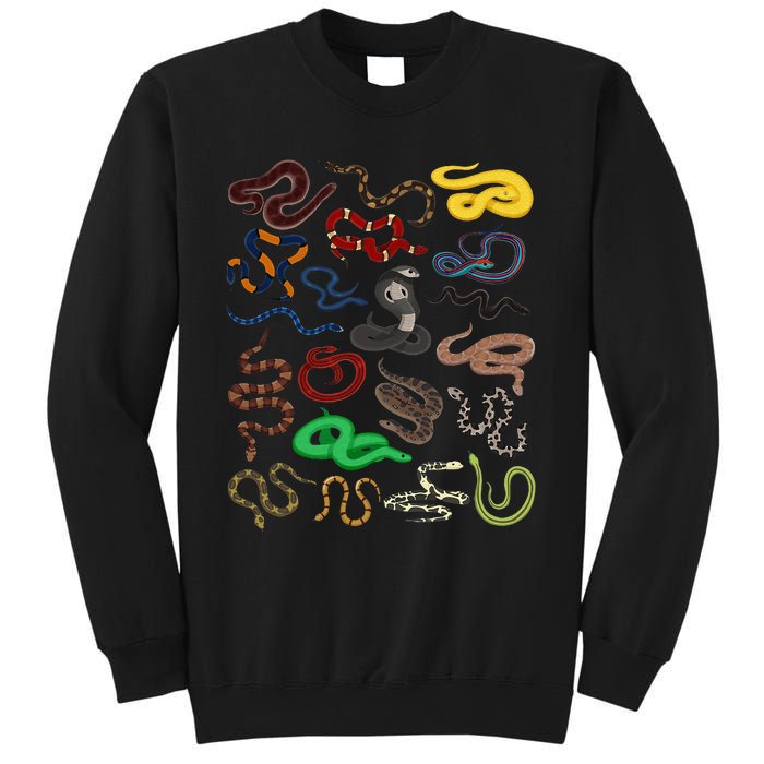 Different Types of Snakes Snake funny  Sweatshirt