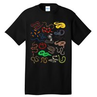 Different Types of Snakes Snake funny  Tall T-Shirt