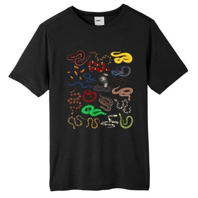 Different Types of Snakes Snake funny  Tall Fusion ChromaSoft Performance T-Shirt