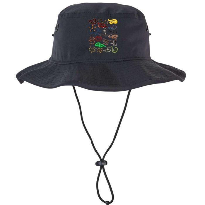 Different Types of Snakes Snake funny  Legacy Cool Fit Booney Bucket Hat