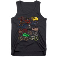 Different Types of Snakes Snake funny  Tank Top