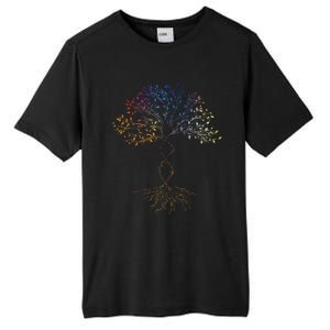 DNA Tree Of Life Science Earth Day Genetics Biologist Tall Fusion ChromaSoft Performance T-Shirt