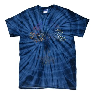 DNA Tree Of Life Science Earth Day Genetics Biologist Tie-Dye T-Shirt