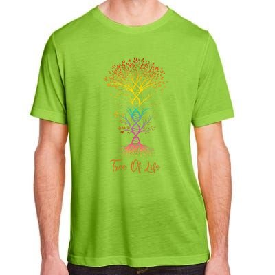 DNA Tree Of Life Genetics Spiritual Family Tree Roots Adult ChromaSoft Performance T-Shirt