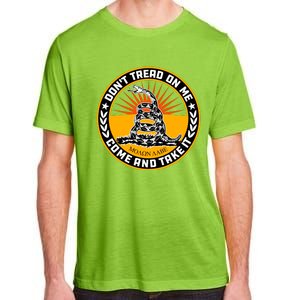 Dont Tread On Me Gadsden Flag Adult ChromaSoft Performance T-Shirt