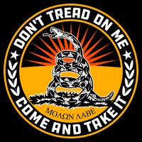 Dont Tread On Me Gadsden Flag Drawstring Bag