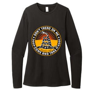 Dont Tread On Me Gadsden Flag Womens CVC Long Sleeve Shirt