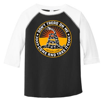 Dont Tread On Me Gadsden Flag Toddler Fine Jersey T-Shirt