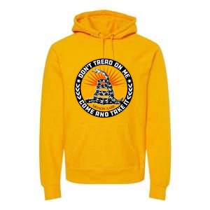 Dont Tread On Me Gadsden Flag Premium Hoodie