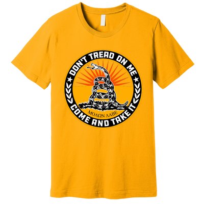 Dont Tread On Me Gadsden Flag Premium T-Shirt