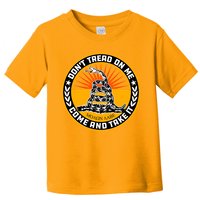 Dont Tread On Me Gadsden Flag Toddler T-Shirt