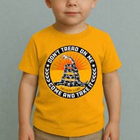 Dont Tread On Me Gadsden Flag Toddler T-Shirt