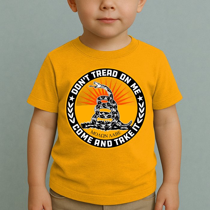 Dont Tread On Me Gadsden Flag Toddler T-Shirt
