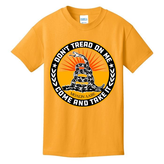 Dont Tread On Me Gadsden Flag Kids T-Shirt